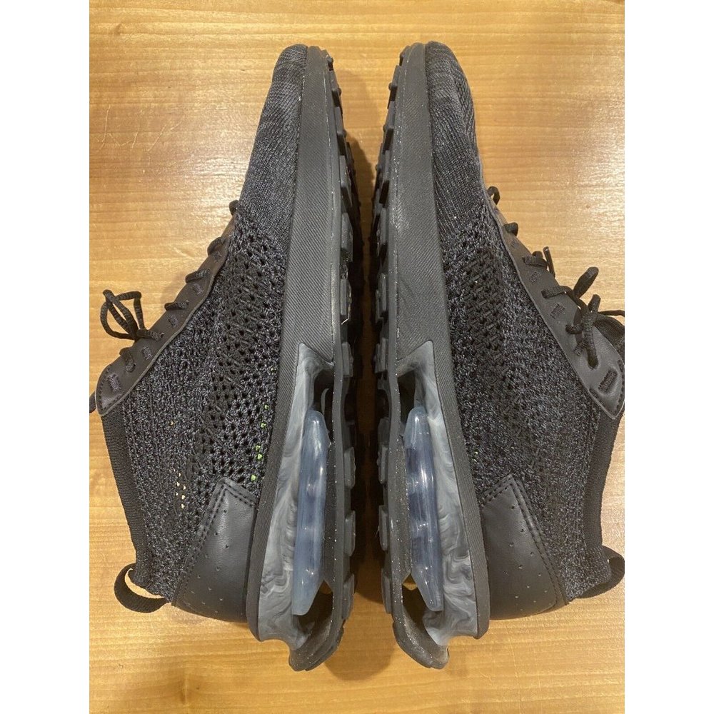 Nike air max fly knit racer triple black men’s size 11